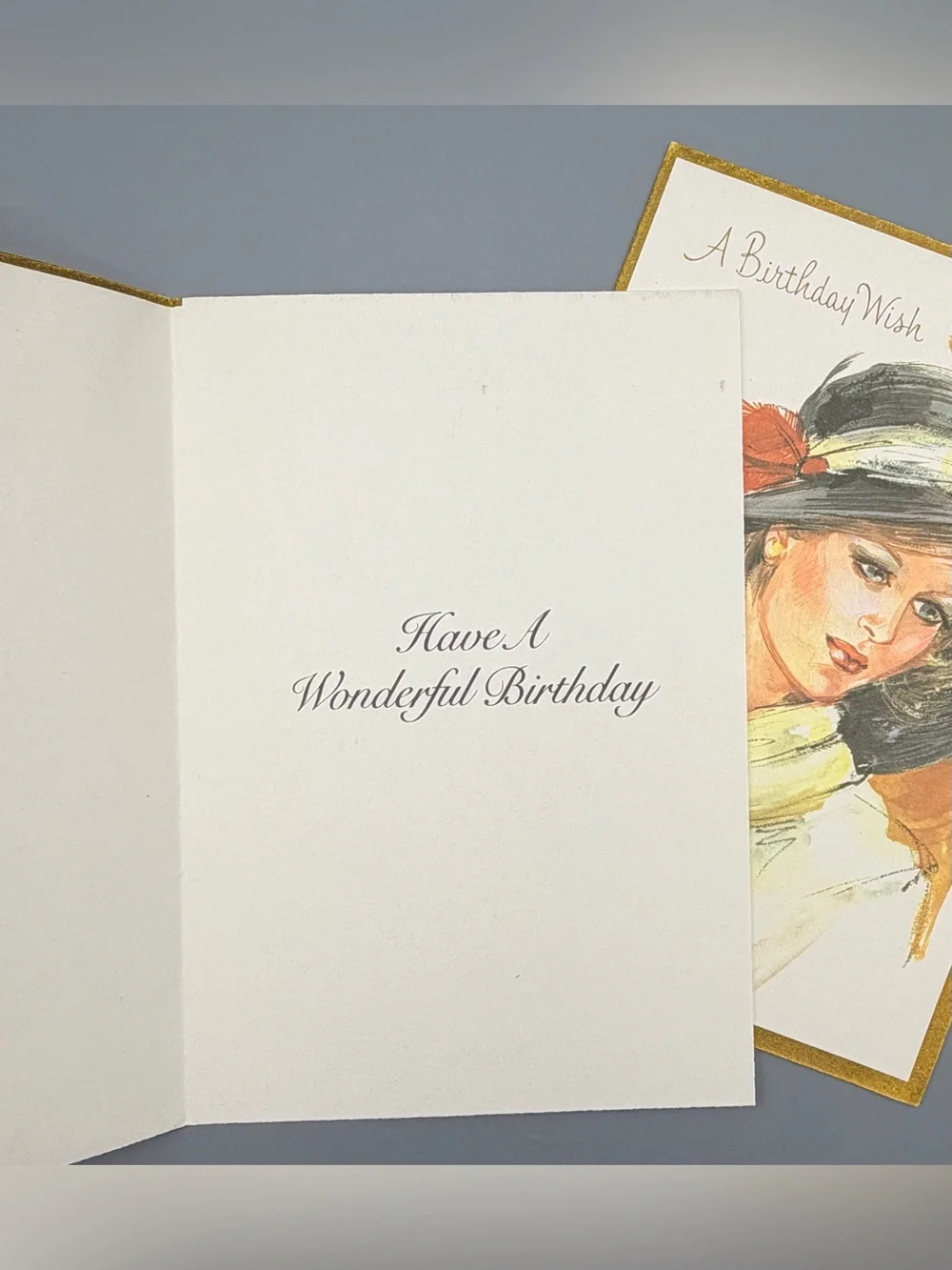 Retro 1970s Birthday Greeting Cards Lot Of 6 Fantusy NOS Very Rare Made In USA